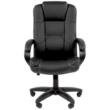 Кресло CH-600-LT, экокожа, черный-1