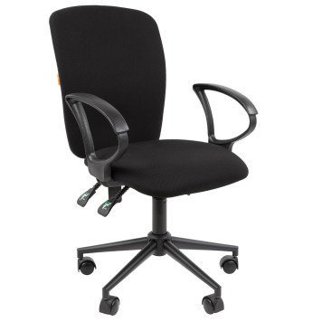 Кресло CH-9801 BLACK, ткань серии Т, черный
