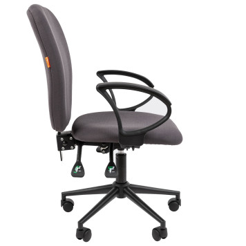 Кресло CH-9801 BLACK, ткань серии Т, серый-2
