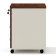Тумба мобильная G-31N орех Артемид/бежевый