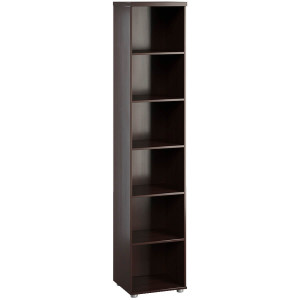 Стеллаж высокий узкий Gr-61 орех тёмный