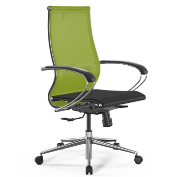 Кресло Метта ErgoLife Set-9/131/Synchro 052 лайм/черный