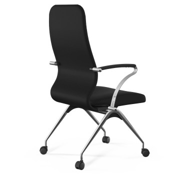 Кресло Метта Sit-8 B2-10K-UMF(X1)/Uh02/Wh00/K15cL (F53.W01) черный-1
