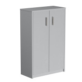 Шкаф средний закрытый А-304+А-604 Серый