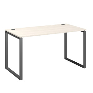 Стол АМ.О-005 ясень шимо на металлокаркасе антрацит