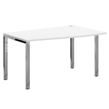 Стол эргономичный XTEN GLOSS XGCT 149.1R правый белый